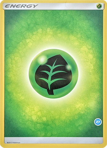 Grass Energy (Exclusive Deck #27) [Sun &amp; Moon: Trainer Kit - Alolan Ninetales] 