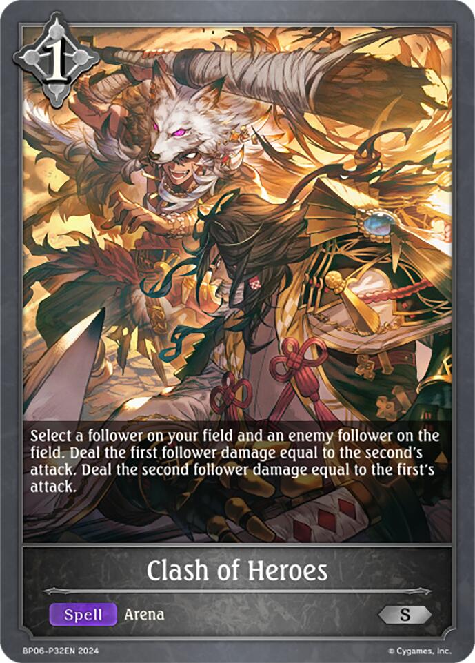 Clash of Heroes - P32EN (Foil) (BP06-P32EN) [Paragons of the Colosseum]