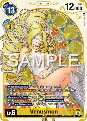 Venusmon [BT10-042] (Premium Heroines Set) [Xros Encounter] 