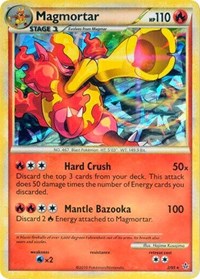Magmortar (2/95) (Cracked Ice Holo) [HeartGold &amp; SoulSilver: Unleashed] 
