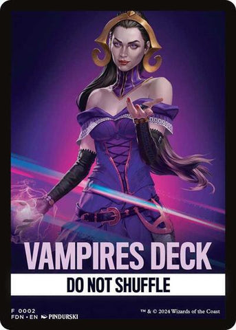Vampires Deck Theme Card [Foundations] 