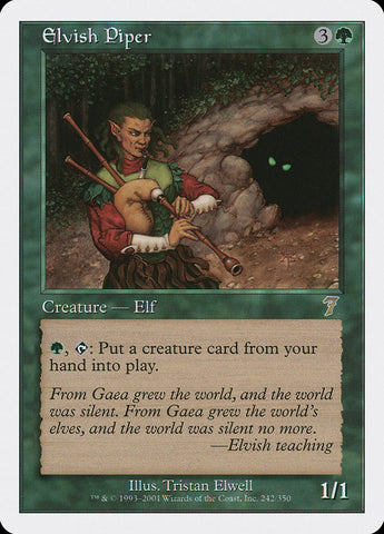 Elvish Piper [Seventh Edition] 