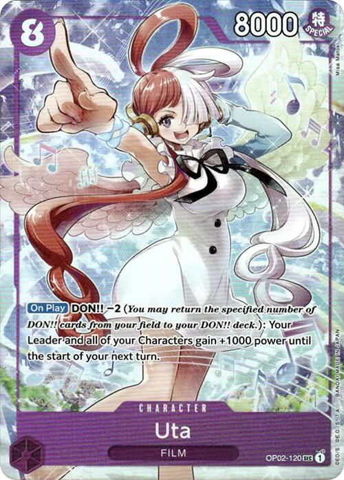 Uta (OP02-120) (Premium Card Collection -Uta-) [One Piece Promotion Cards] 