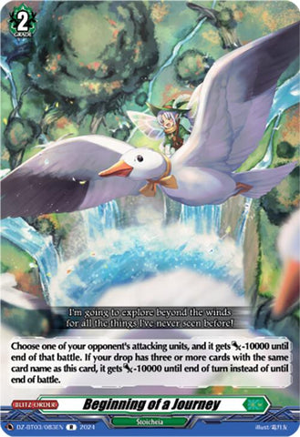 Beginning of a Journey (DZ-BT03/083EN) [Dimensional Transcendence] 