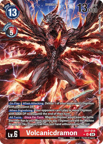 Volcanicdramon [EX7-014] (Alternate Art) [Digimon LIBERATOR] 