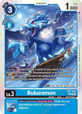 Bulucomon [EX7-016] [Digimon LIBERATOR] 