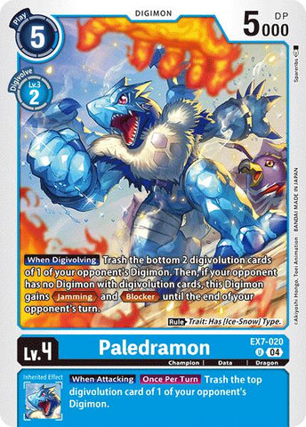 Paledramon [EX7-020] [Digimon LIBERATOR] 