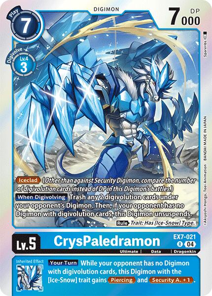 CrysPaledramon [EX7-021] [Digimon LIBERATOR]