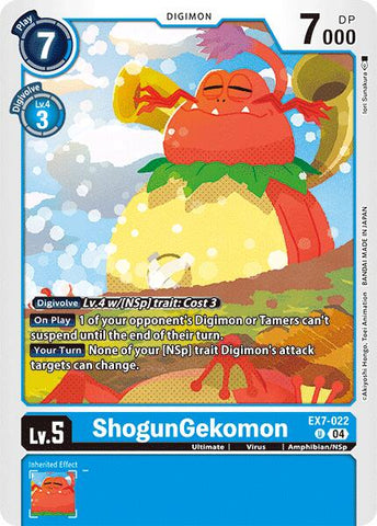 ShogunGekomon [EX7-022] [Digimon LIBERATOR] 