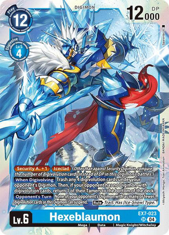 Hexeblaumon [EX7-023] [Digimon LIBERATOR] 
