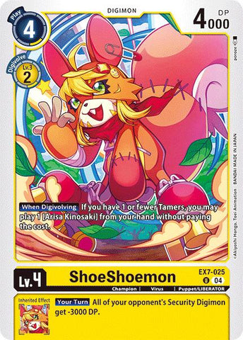 ShoeShoemon [EX7-025] [Digimon LIBERATOR] 