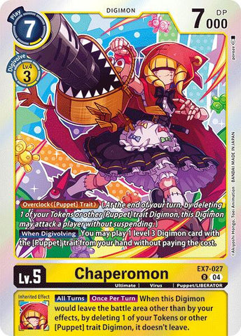 Chaperomon [EX7-027] [Digimon LIBERATOR] 