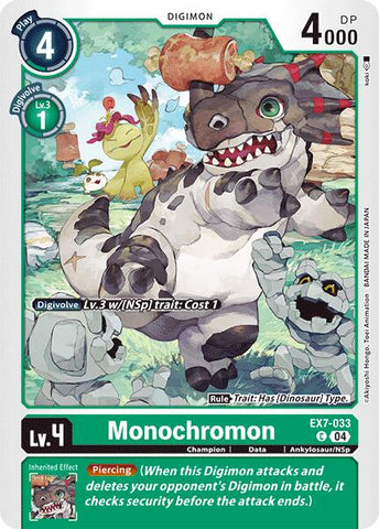 Monochromon [EX7-033] [Digimon LIBERATOR] 