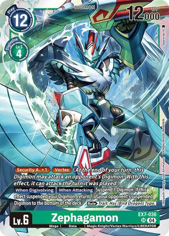 Zephagamon [EX7-036] [Digimon LIBERATOR] 