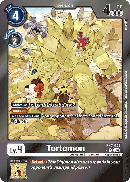 Tortomon [EX7-041] (Foil) [Digimon LIBERATOR]