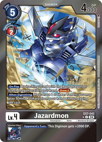 Jazzardmon [EX7-042] (Foil) [Digimon LIBERATOR] 