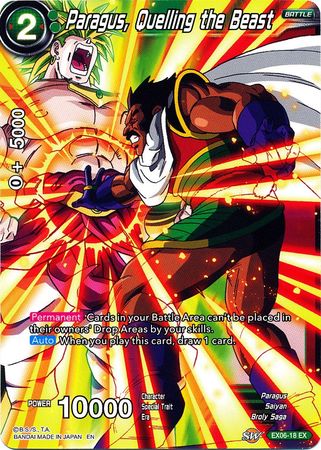 Paragus, Quelling the Beast (EX06-18) [Special Anniversary Set] 