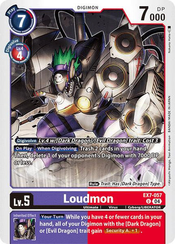Loudmon [EX7-057] [Digimon LIBERATOR] 