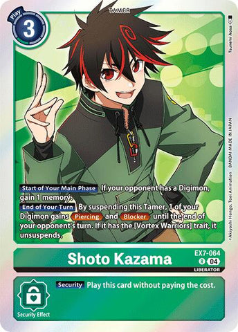 Shoto Kazama [EX7-064] [Digimon LIBERATOR] 