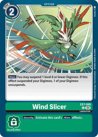 Wind Slicer [EX7-069] [Digimon LIBERATOR] 