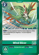 Wind Slicer [EX7-069] (Foil) [Digimon LIBERATOR] 