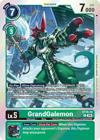 GrandGalemon [ST18-10] [Starter Deck: Guardian Vortex] 
