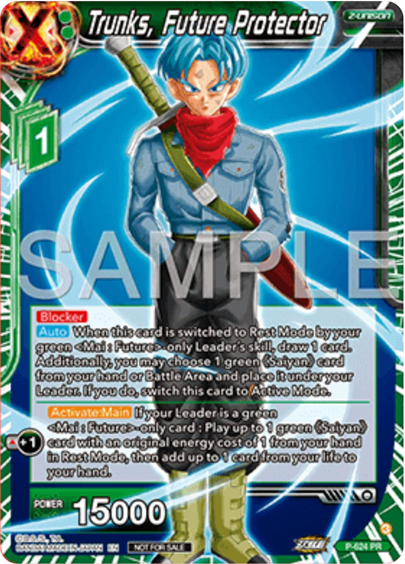 Trunks, Future Protector (P-424) [Promotion Cards]