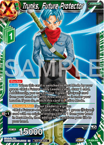 Trunks, Future Protector (P-424) [Promotion Cards] 