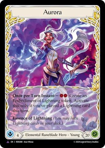 Aurora (Marvel) (Alternate Art) [ROS008] (Rosetta) Cold Foil 
