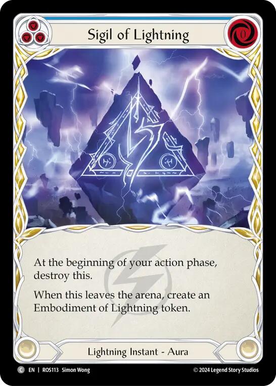 Sigil of Lightning [ROS113] (Rosetta) 