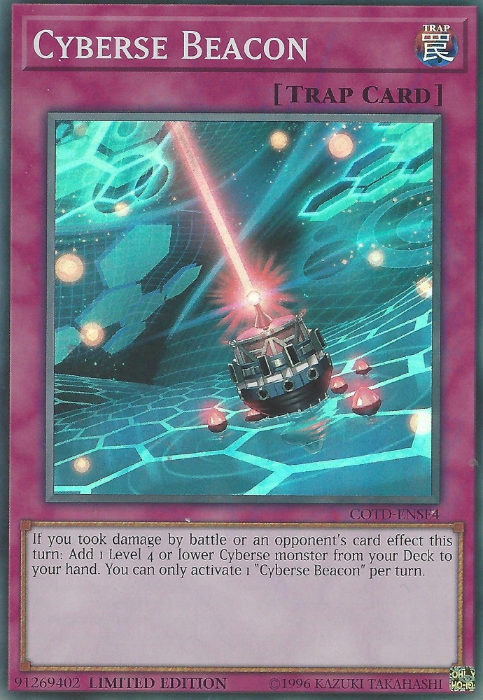 Cyberse Beacon [COTD-ENSE4] Super Rare 