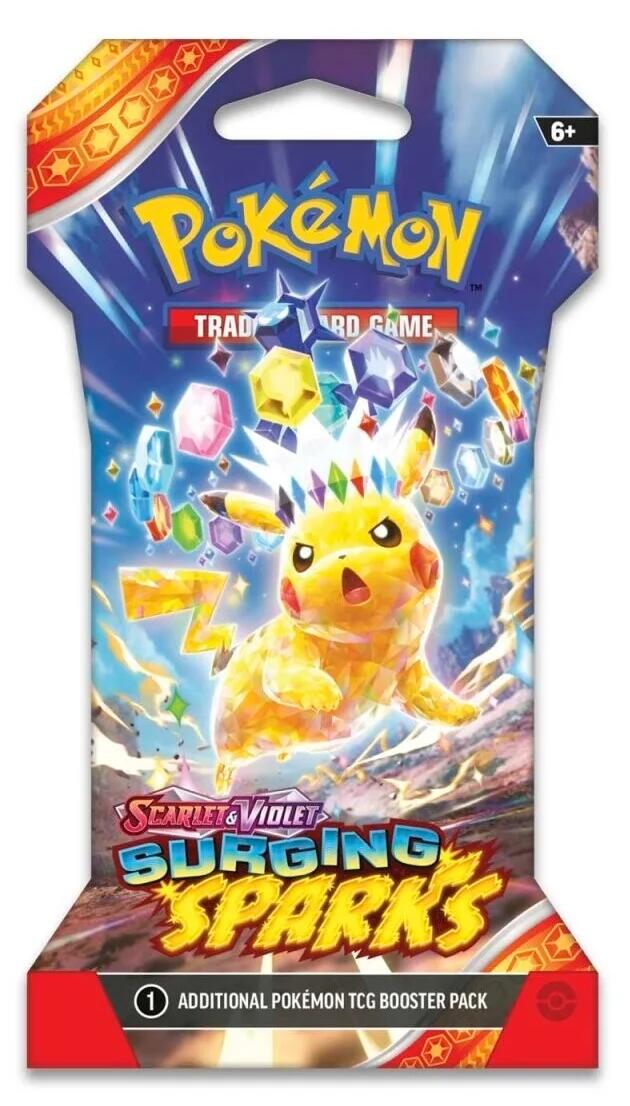 *Pre-Order* Scarlet & Violet: Surging Sparks - Sleeved Booster Pack