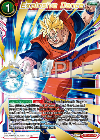 Explosive Dance (Reprint) (BT23-033) [Premium 7th Anniversary Box 2024] 