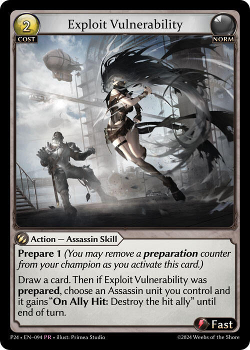 Exploit Vulnerability (094) [Promotional Cards]