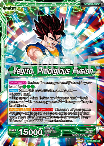 Son Goku &amp; Vegeta // Vegito, Prodigious Fusion (BT26-060) [Ultimate Advent] 