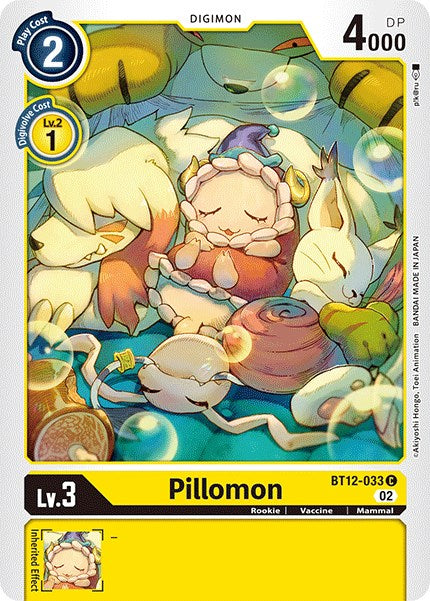 Pillomon [BT12-033] [Across Time] 