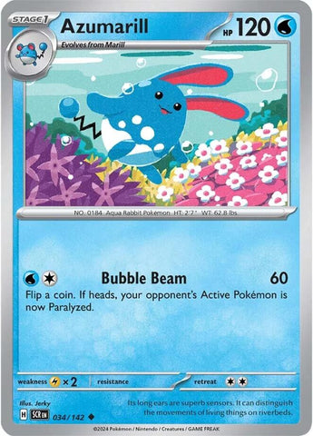 Azumarill (034/142) [Scarlet &amp; Violet: Stellar Crown] 