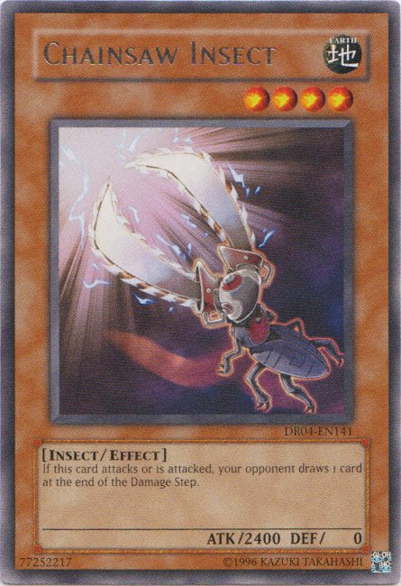 Chainsaw Insect [DR04-EN141] Rare 