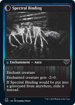 Binding Geist // Spectral Binding [Innistrad: Double Feature] 