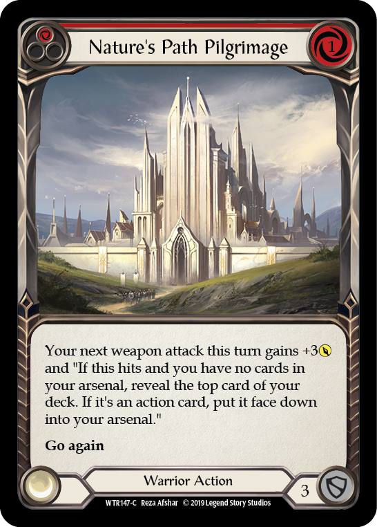Nature's Path Pilgrimage (Red) [WTR147-C] (Welcome to Rathe) Alpha Print Normal 