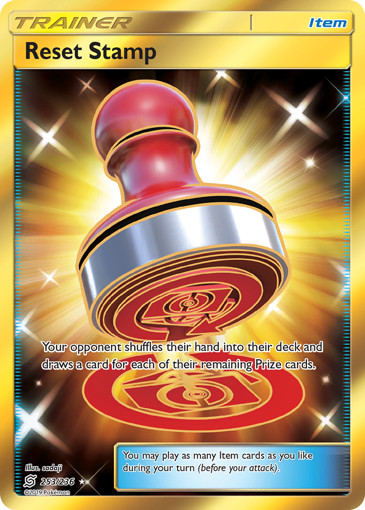 Reset Stamp (253/236) [Sun &amp; Moon: Unified Minds] 