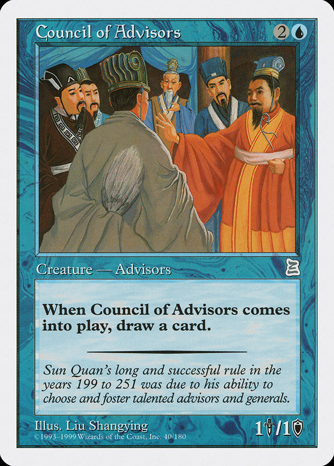 Council of Advisors [Portal Three Kingdoms] 