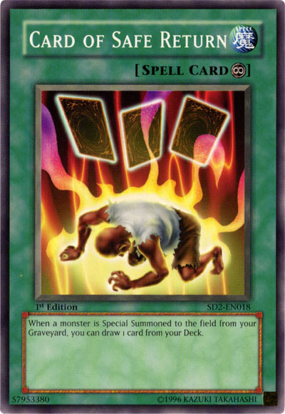 Card of Safe Return [SD2-EN018] Common 