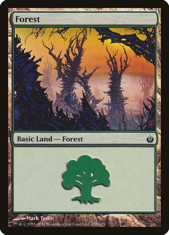 Forest (155) [Mirrodin Besieged] 