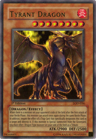 Tyrant Dragon [LOD-034] Ultra Rare 
