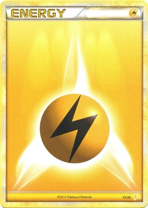 Lightning Energy (15/30) [HeartGold &amp; SoulSilver: Trainer Kit - Raichu] 