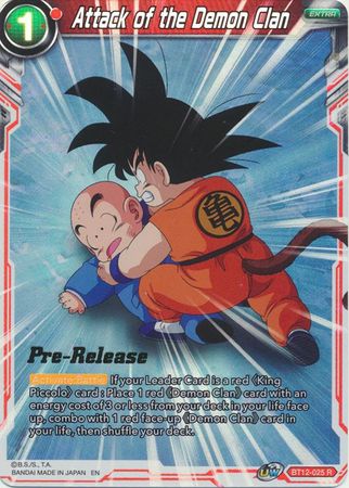 Attack of the Demon Clan (BT12-025) [Vicious Rejuvenation Prerelease Promos] 