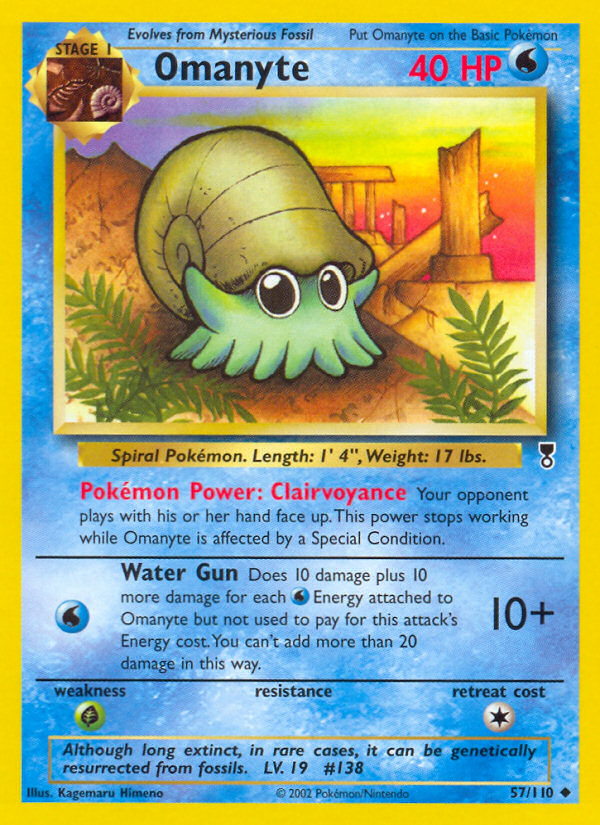 Omanyte (57/110) [Legendary Collection] 