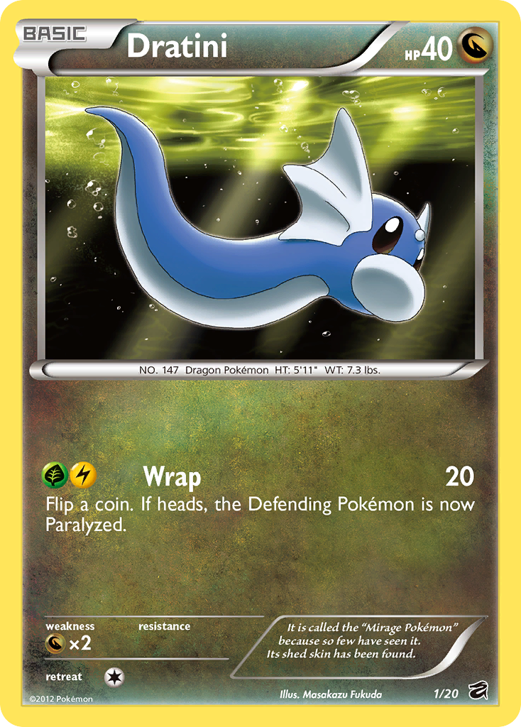 Dratini (1/20) [Black &amp; White: Dragon Vault] 