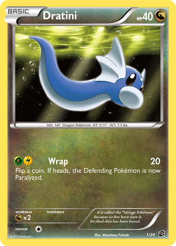 Dratini (1/20) [Black &amp; White: Dragon Vault] 
